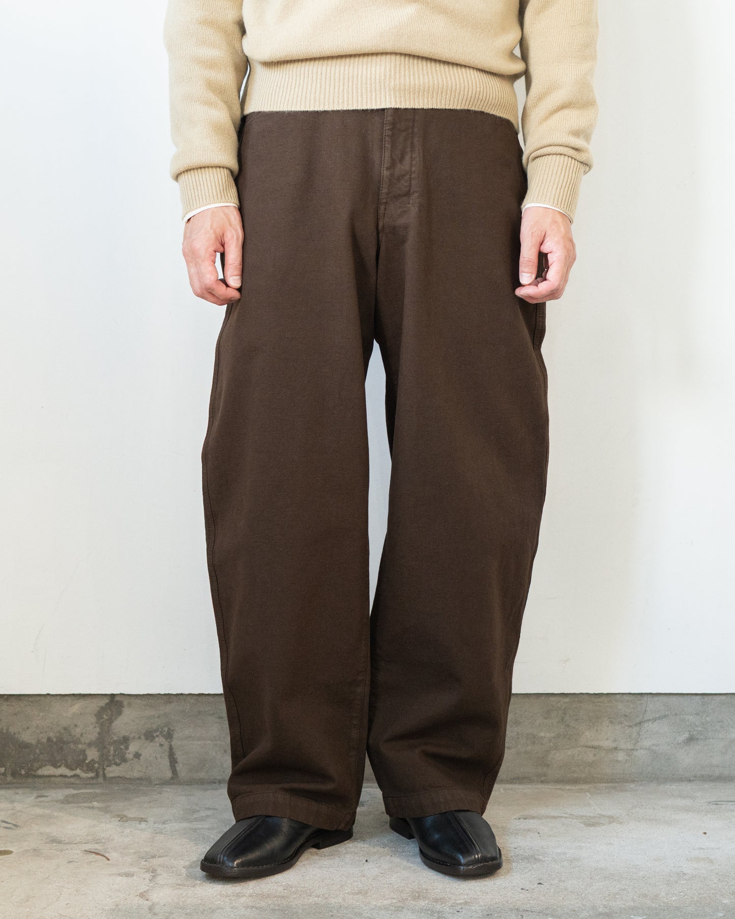 MAXI WORKWEAR PANTS IN HEAVY GARMENT-DYED BROKEN TWILL