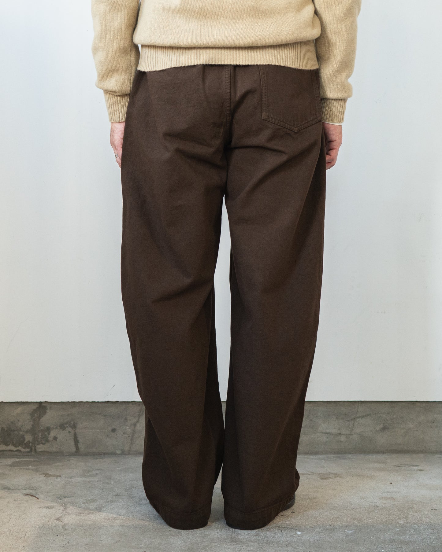 MAXI WORKWEAR PANTS IN HEAVY GARMENT-DYED BROKEN TWILL