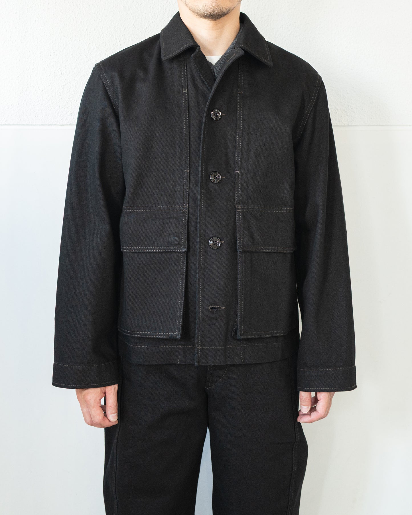 BOXY JACKET IN DENIM