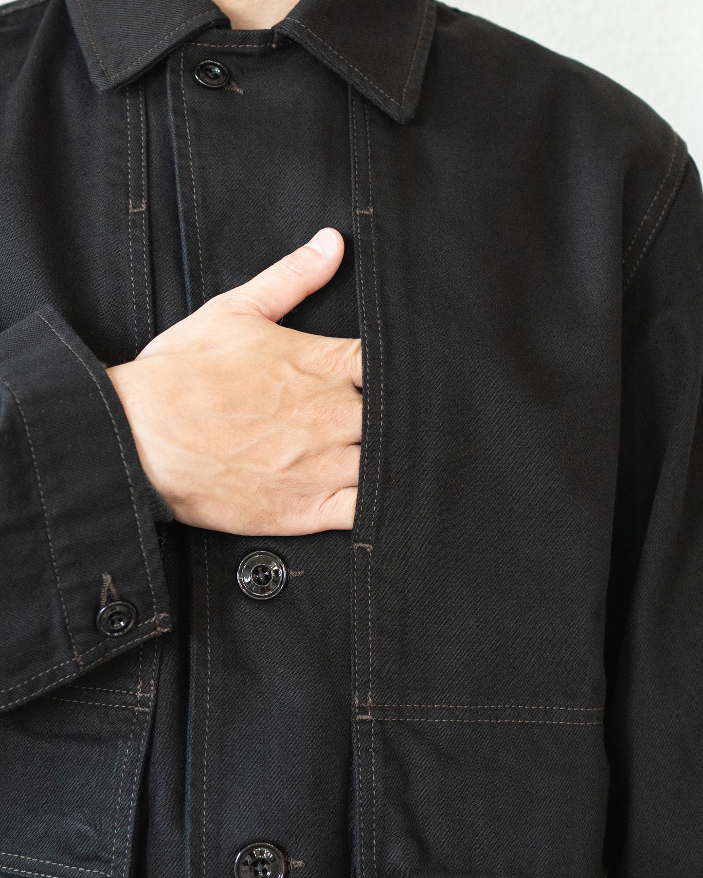 BOXY JACKET IN DENIM