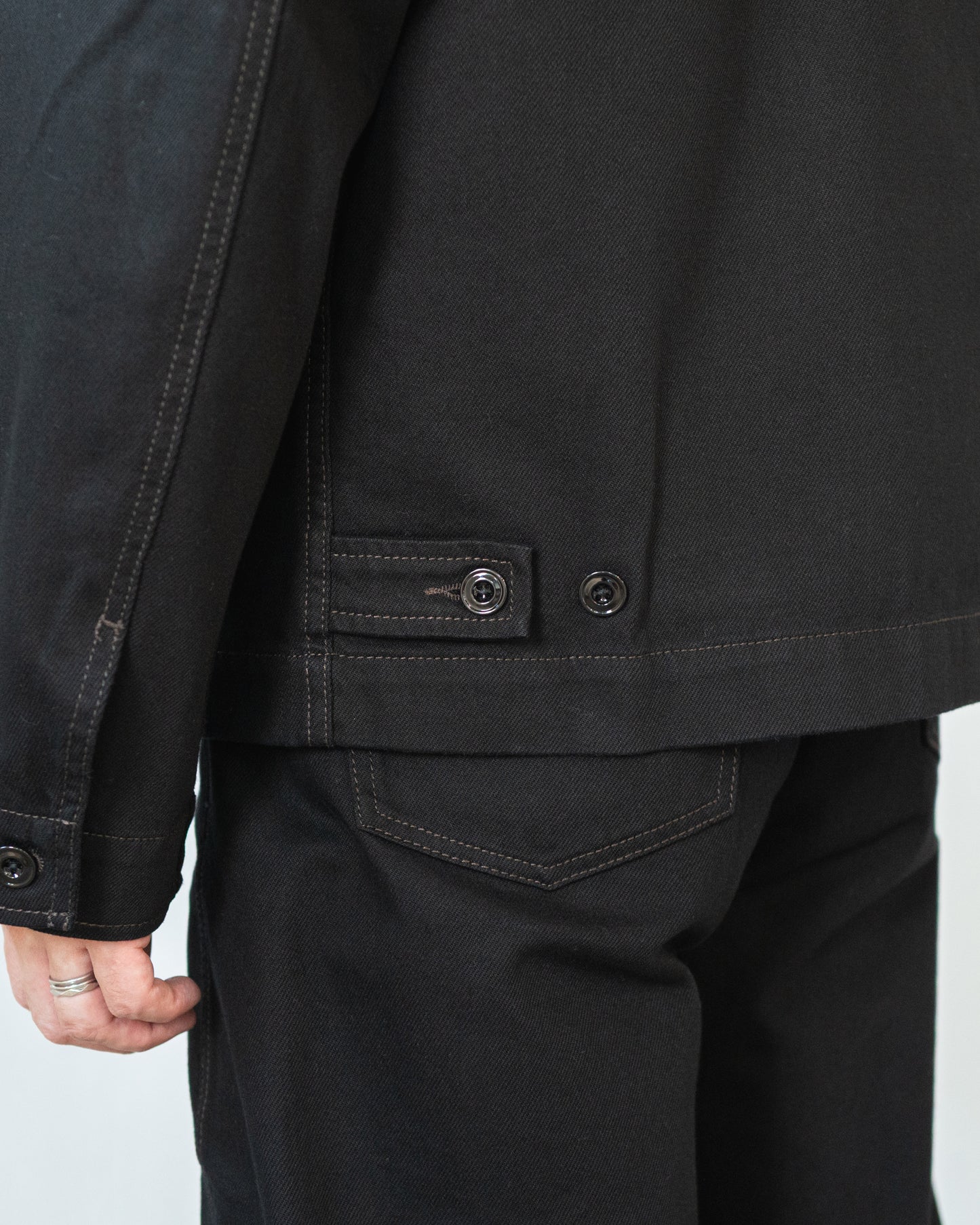 BOXY JACKET IN DENIM
