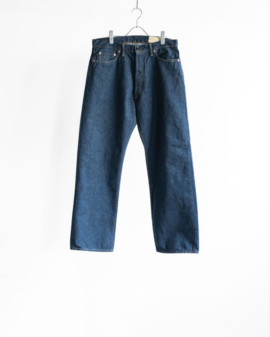 DENIM STRAIGHT TROUSERS