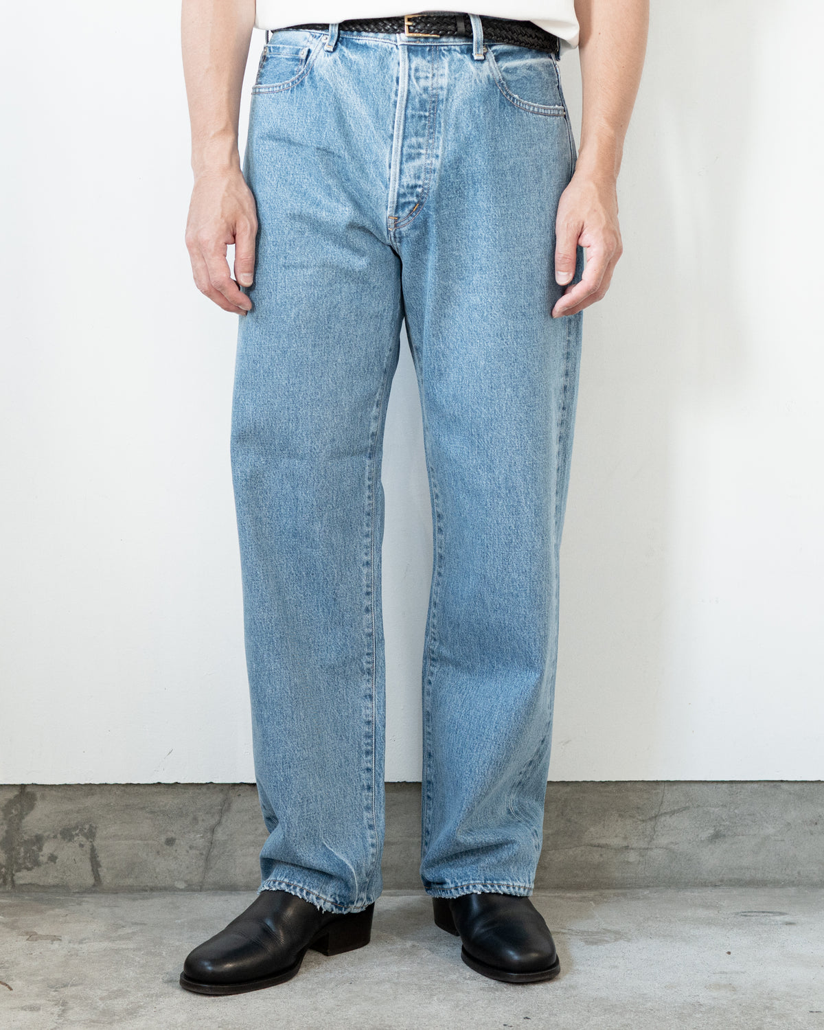 13.5oz DENIM STRAIGHT PANTS