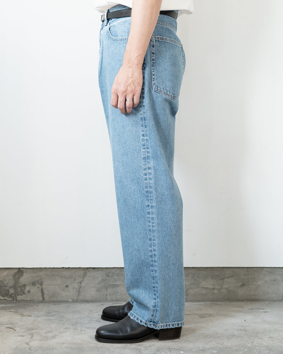 13.5oz DENIM BAGGY PANTS