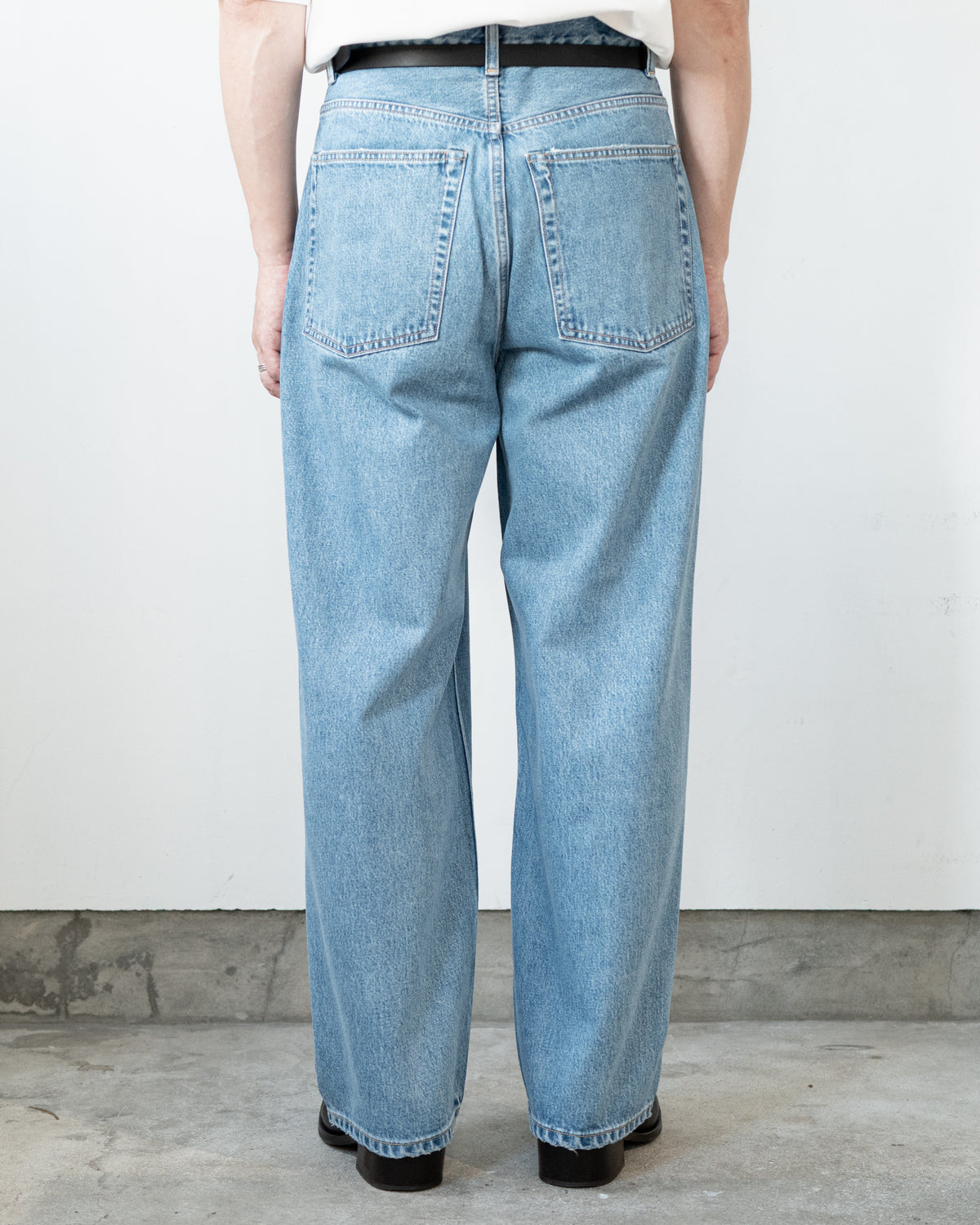 13.5oz DENIM BAGGY PANTS