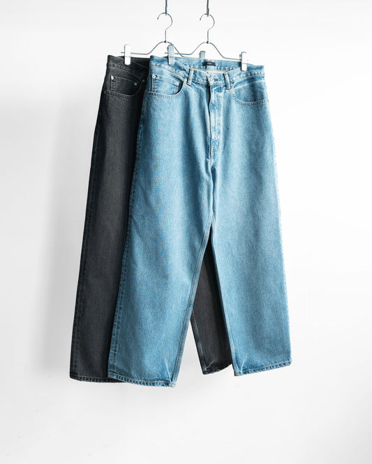13.5oz DENIM BAGGY PANTS