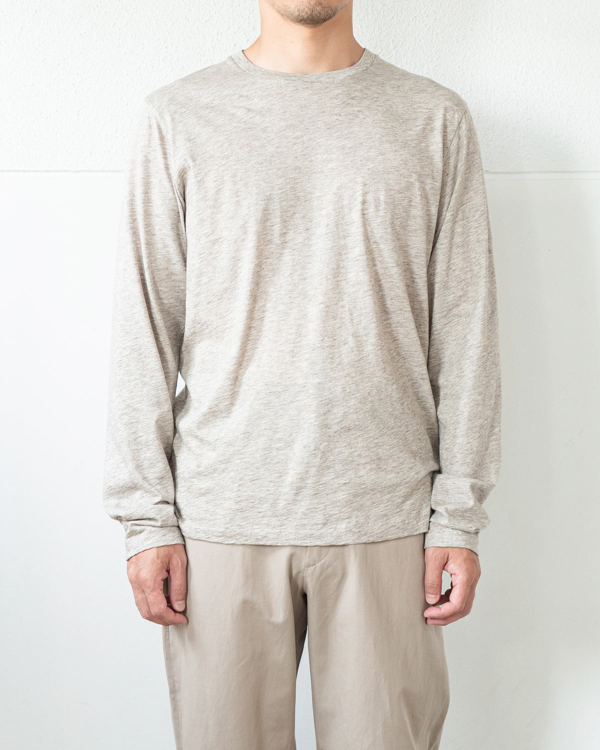 SUNDAY LONG T / UNDYED YAK JERSEY