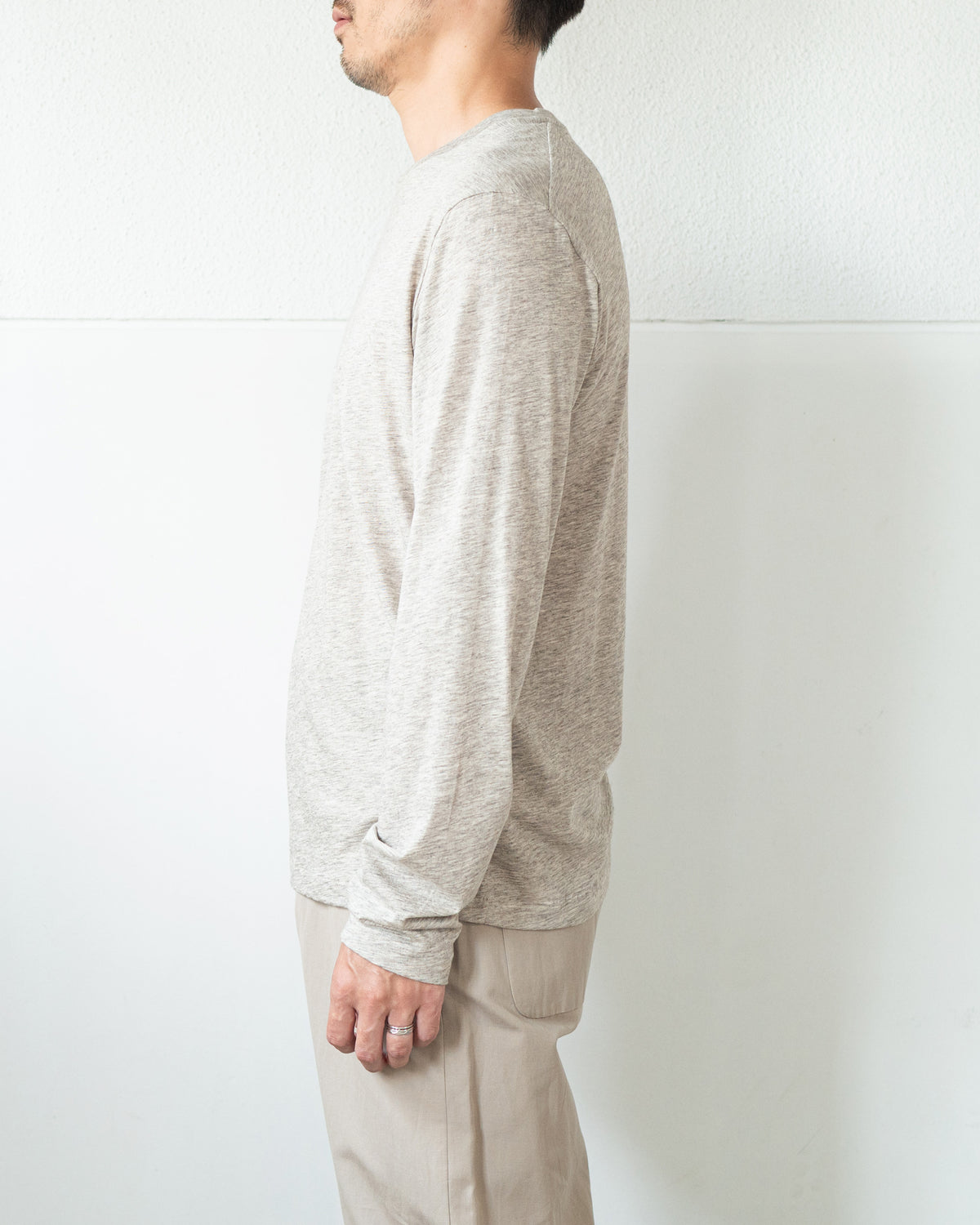 SUNDAY LONG T / UNDYED YAK JERSEY