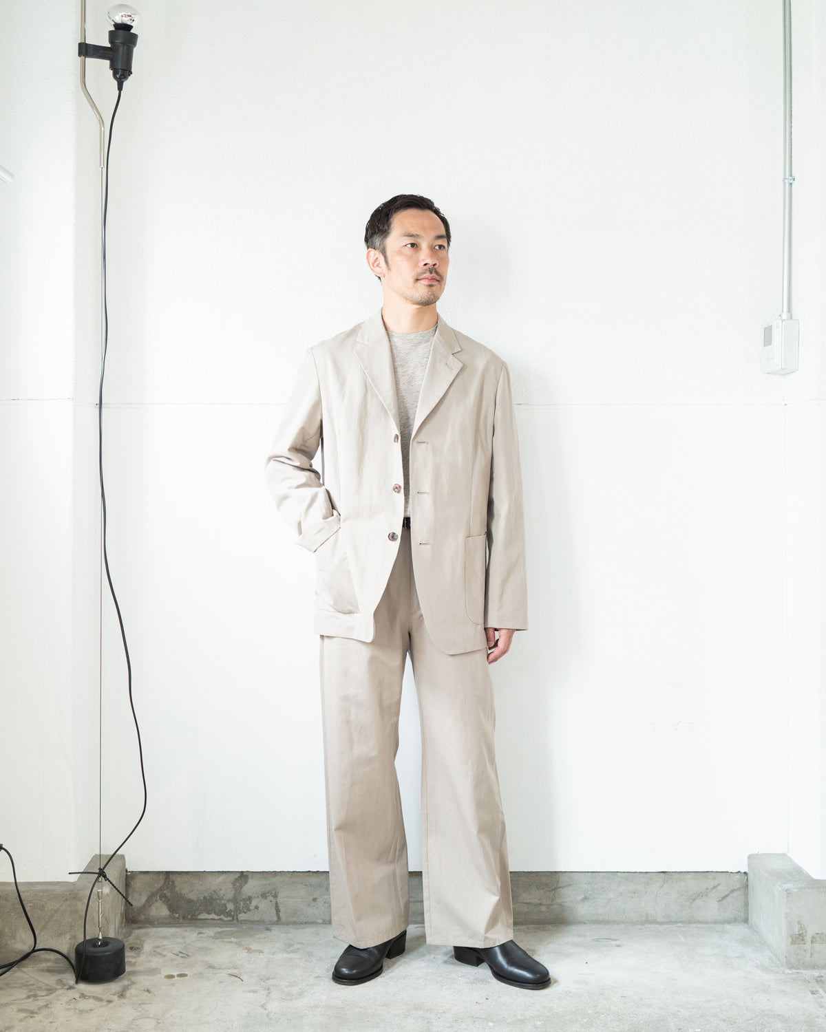 TEA HOUSE JACKET / UNEVEN AUTUMN CLOTH