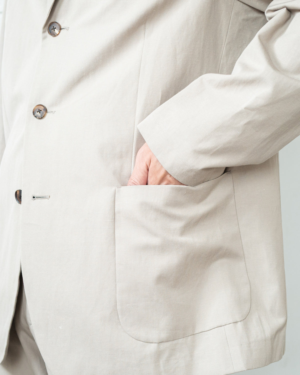 TEA HOUSE JACKET / UNEVEN AUTUMN CLOTH