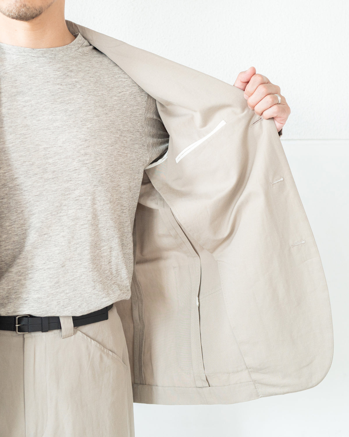 TEA HOUSE JACKET / UNEVEN AUTUMN CLOTH