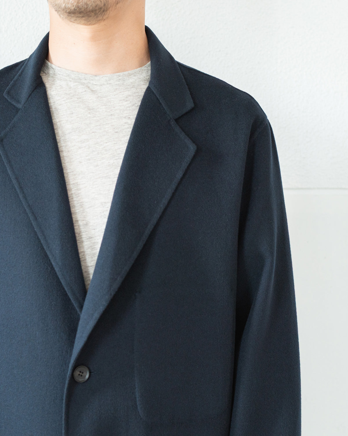 DOUBLE FACE ZERO JACKET / LIGHTFLOW WOOL