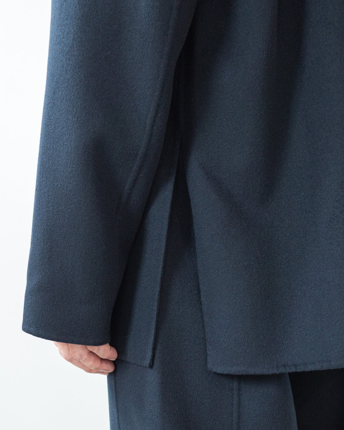 DOUBLE FACE ZERO JACKET / LIGHTFLOW WOOL