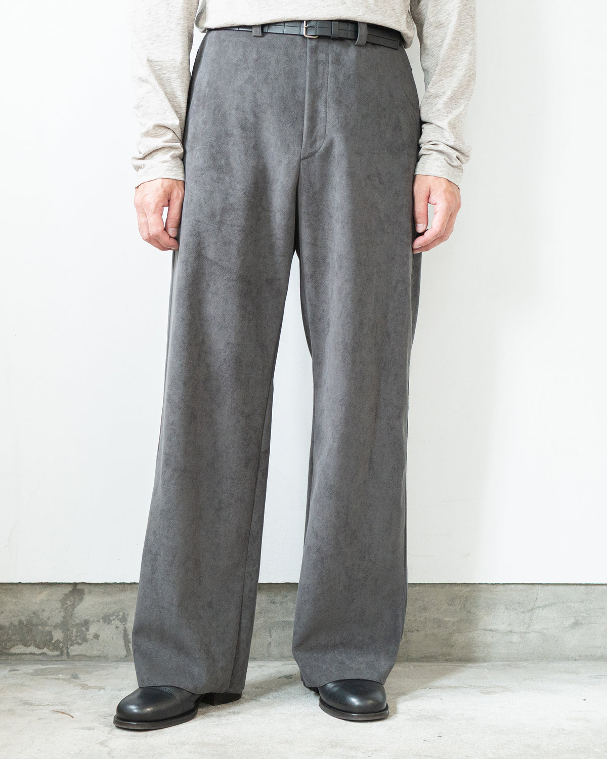 LUCKY PANTS / SUPIMA BACKED ECOSUEDE