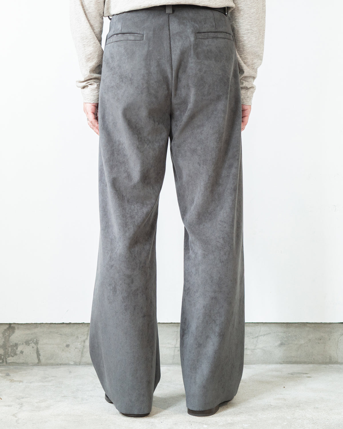 LUCKY PANTS / SUPIMA BACKED ECOSUEDE