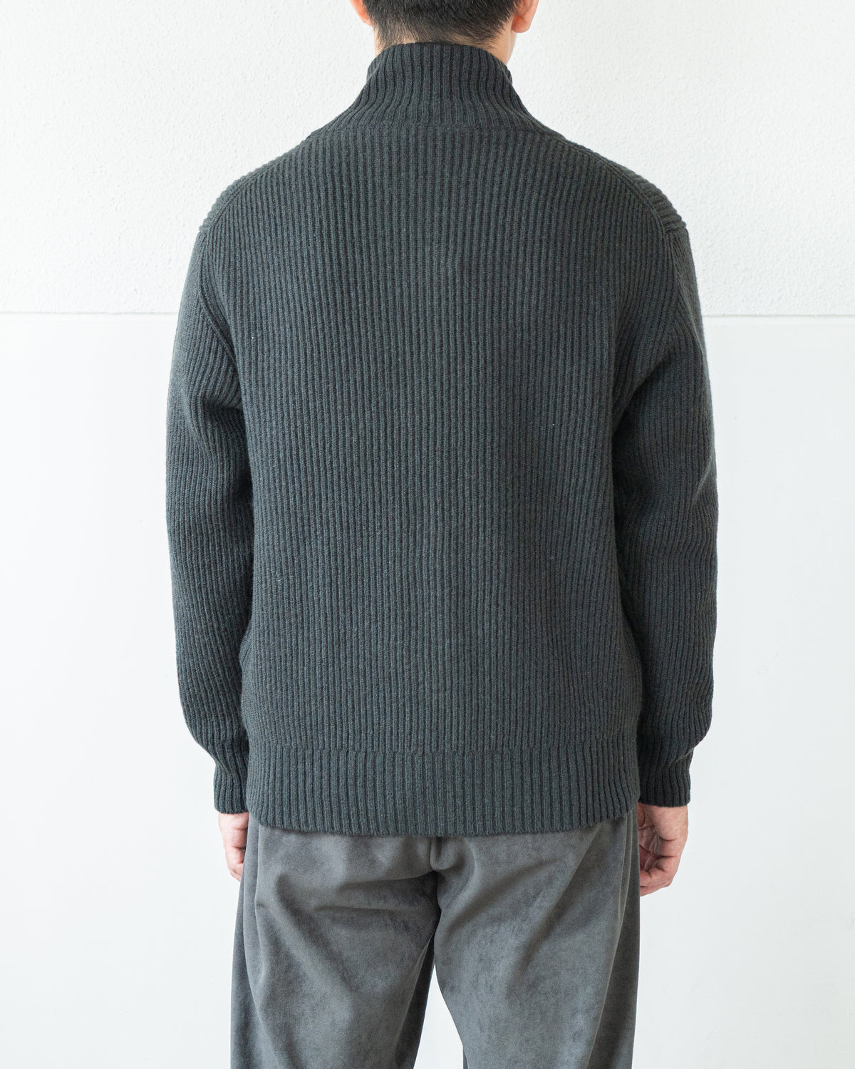 CLOUD KNIT BLOUSON / DOUBLE YAK