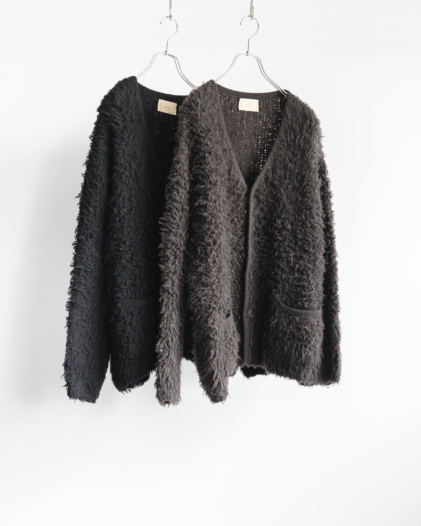 FURRY CASHMERE CARDIGAN