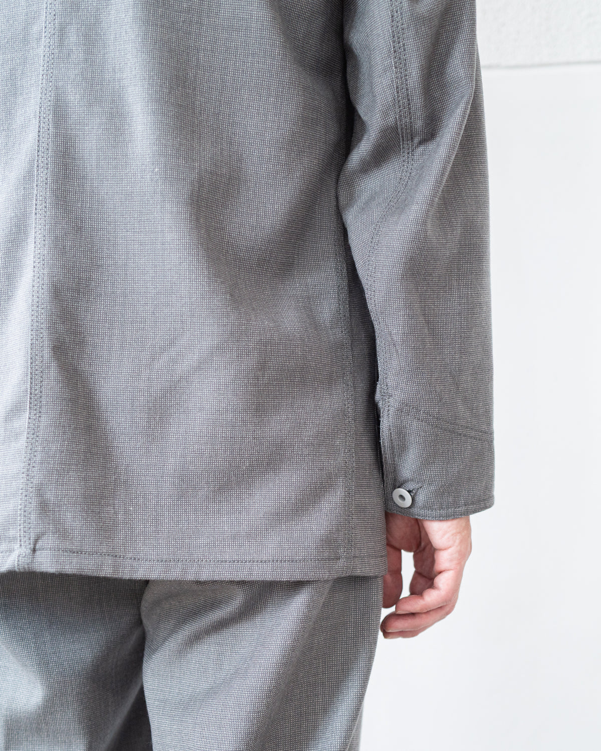 JACKSON COVERALL JACKET IN ROVER WOOL TWILL