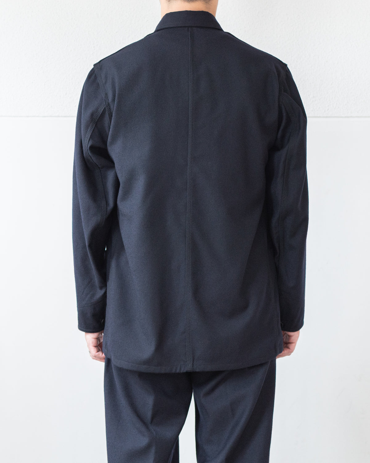 JACKSON COVERALL JACKET IN ROVER WOOL TWILL