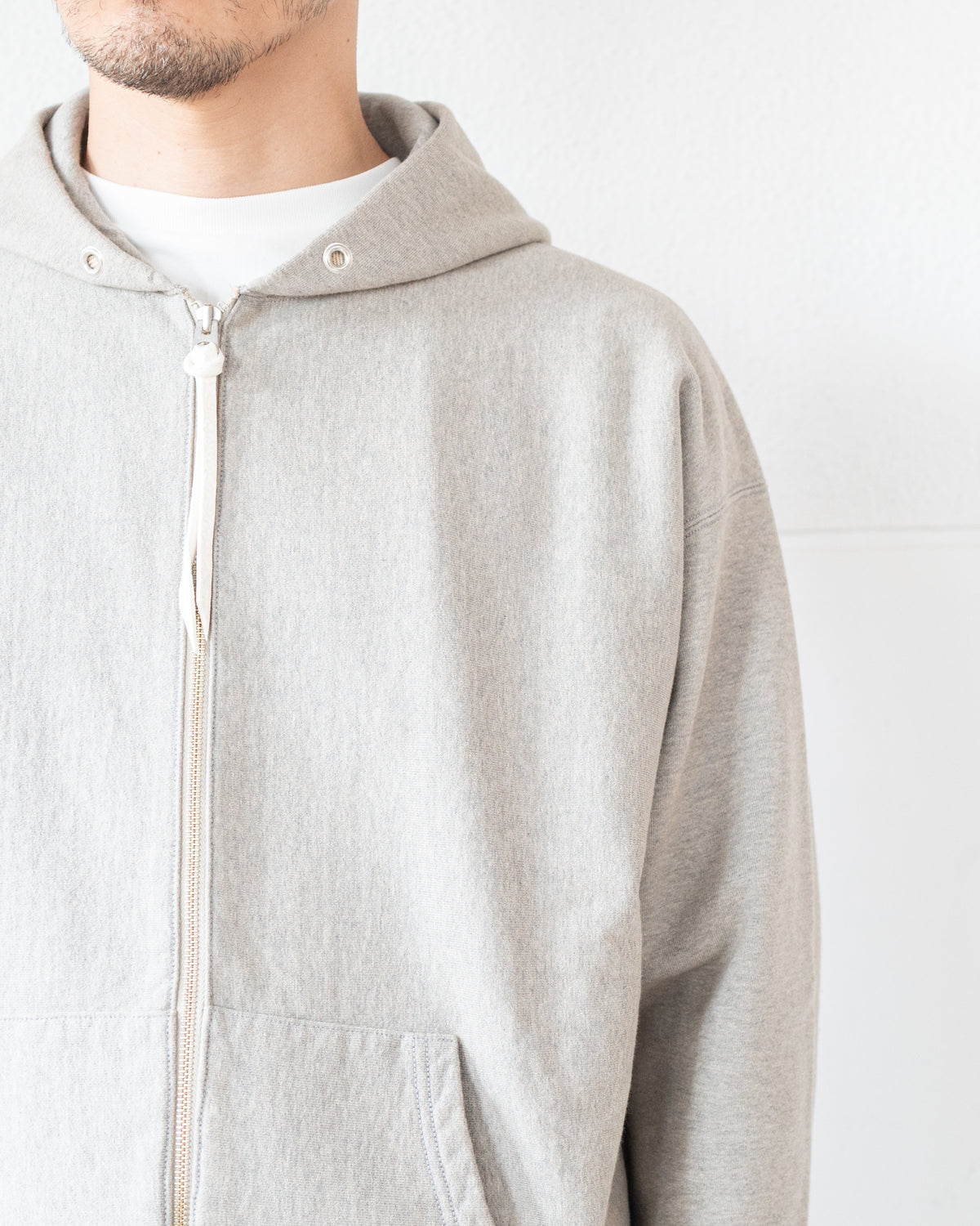 ESSENTIAL ZIP SWEAT PARKA
