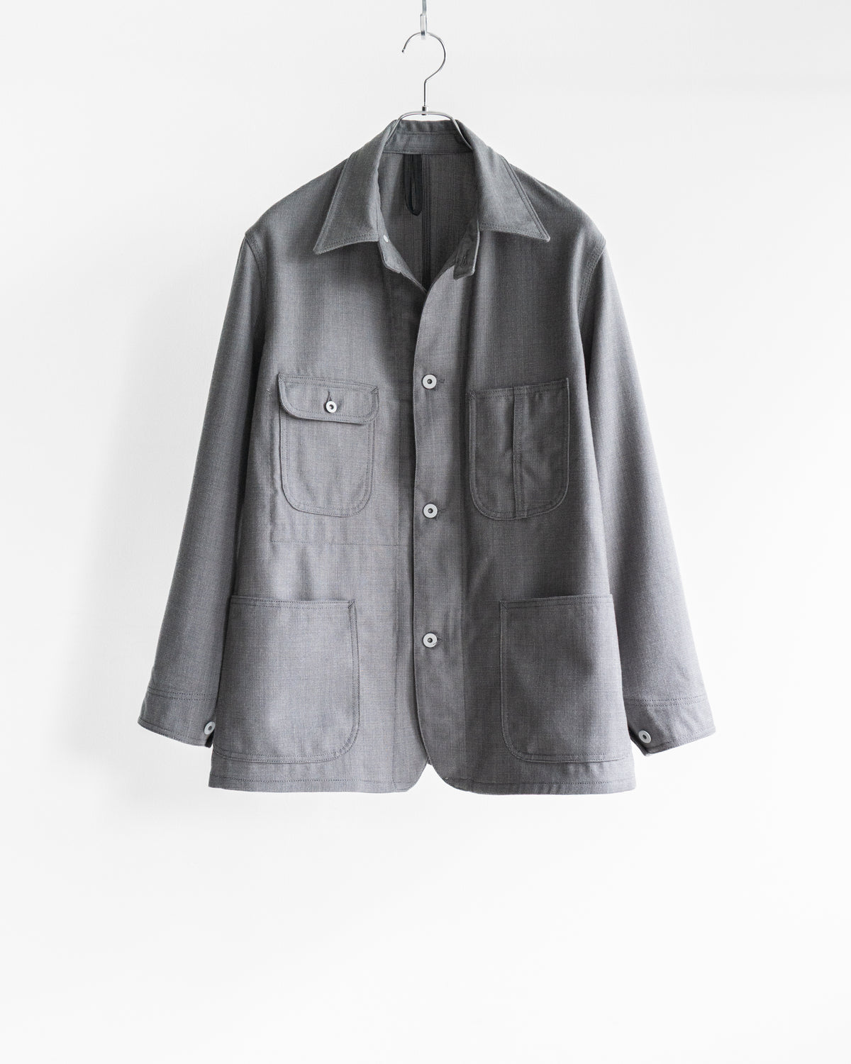 JACKSON COVERALL JACKET IN ROVER WOOL TWILL