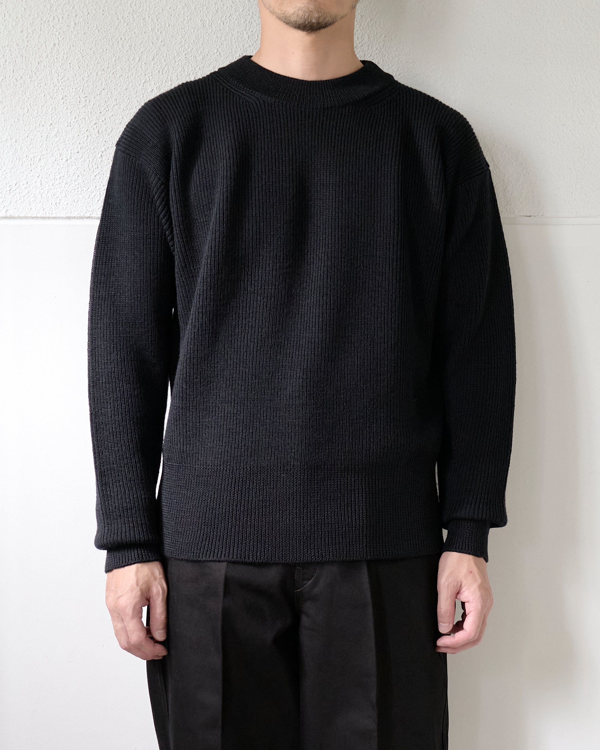 BOXY ROUND NECK SWEATER – STORE N