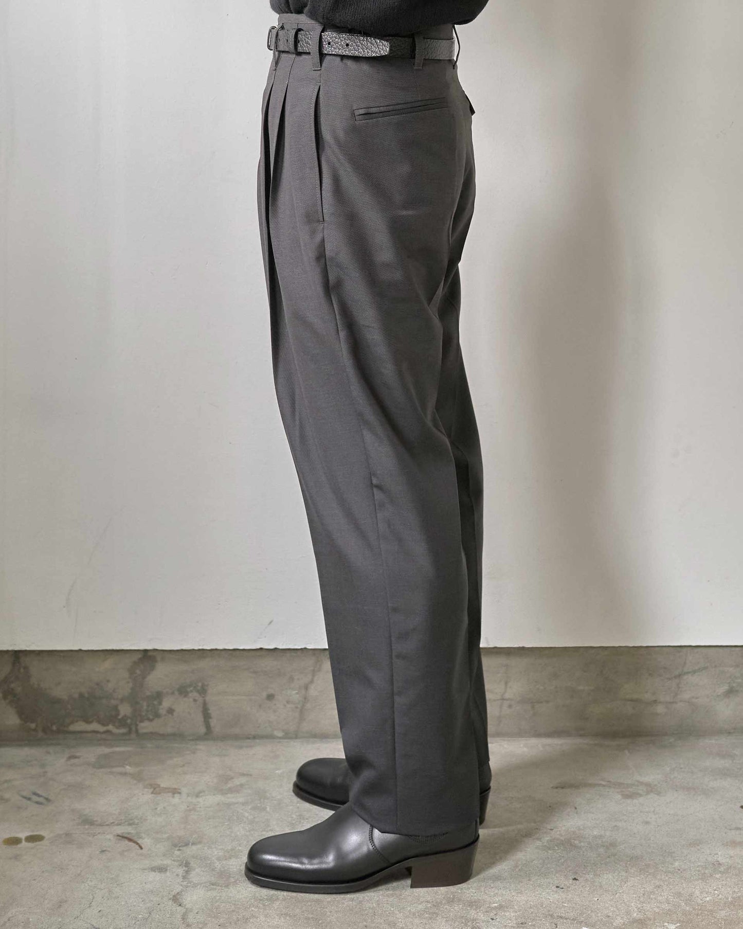 PLEATED PANTS