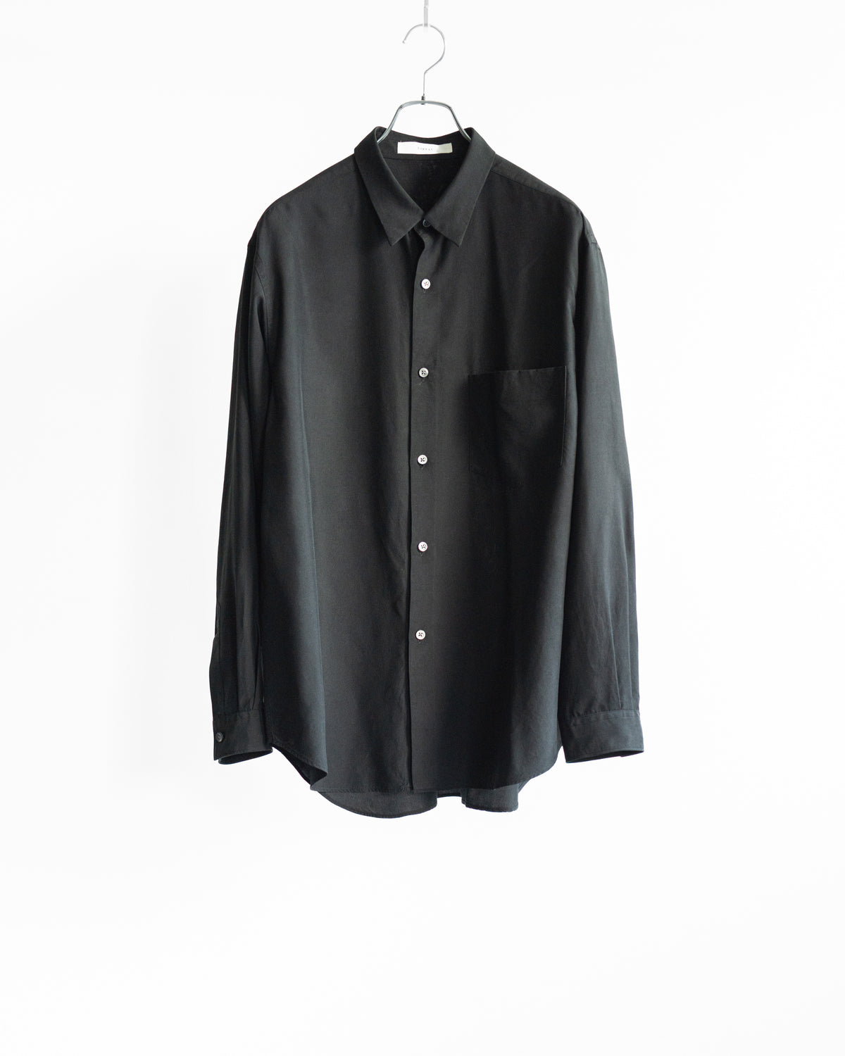 TOUGH SILK POPLIN REGULAR COLLAR SHIRT