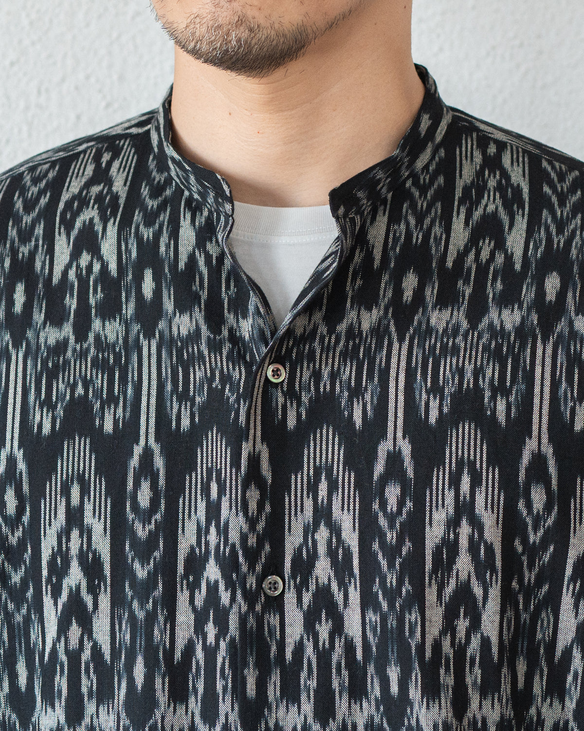 MORRIS IKAT PRINT SHIRT