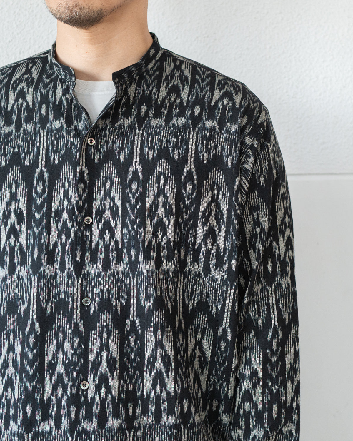 MORRIS IKAT PRINT SHIRT