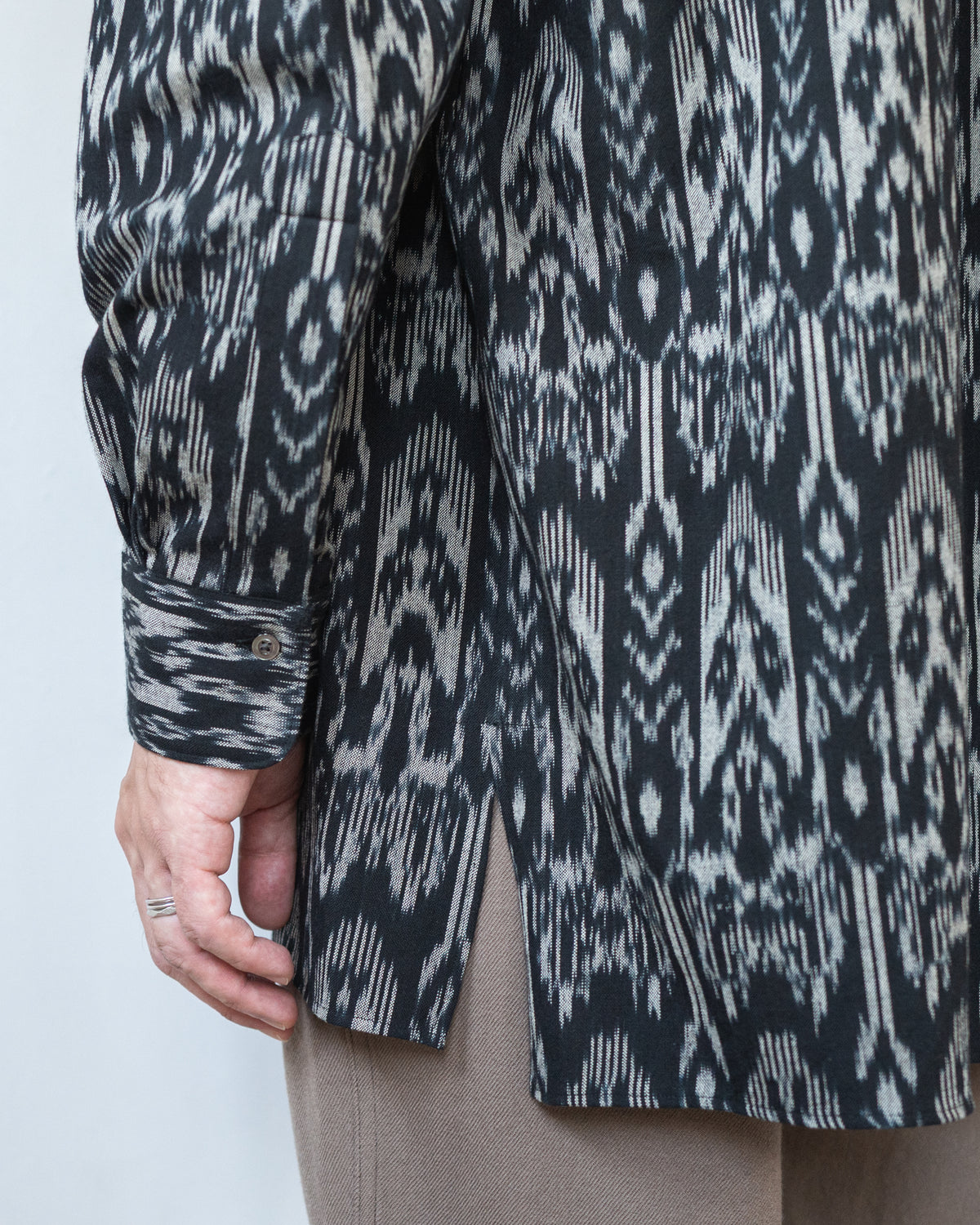 MORRIS IKAT PRINT SHIRT