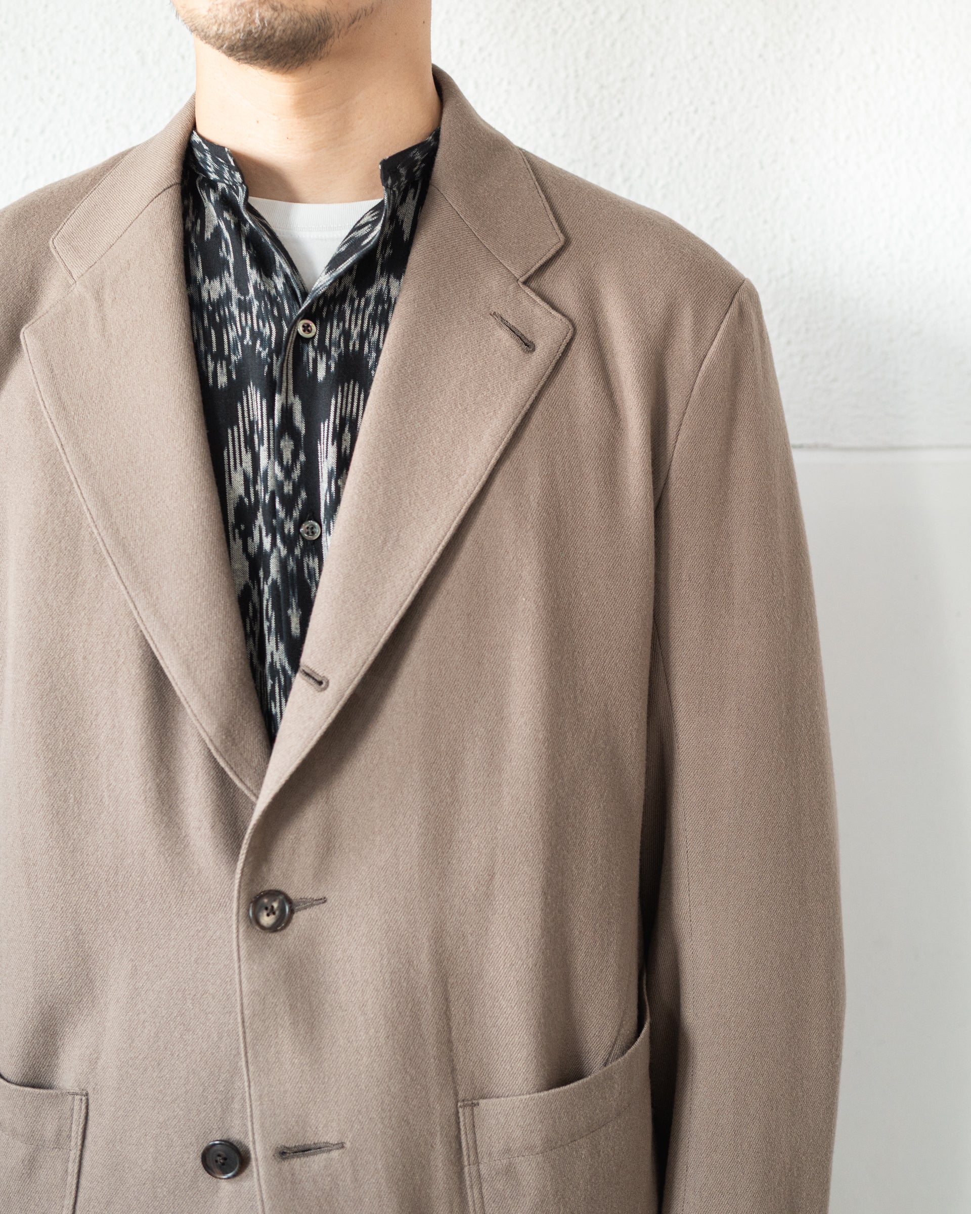 HEUGN ユーゲンHenrri LINEN jacket WLT別注 26SS HEUGN / ユーゲン HENRRI WOOL SAXONY JACKET / STORE N