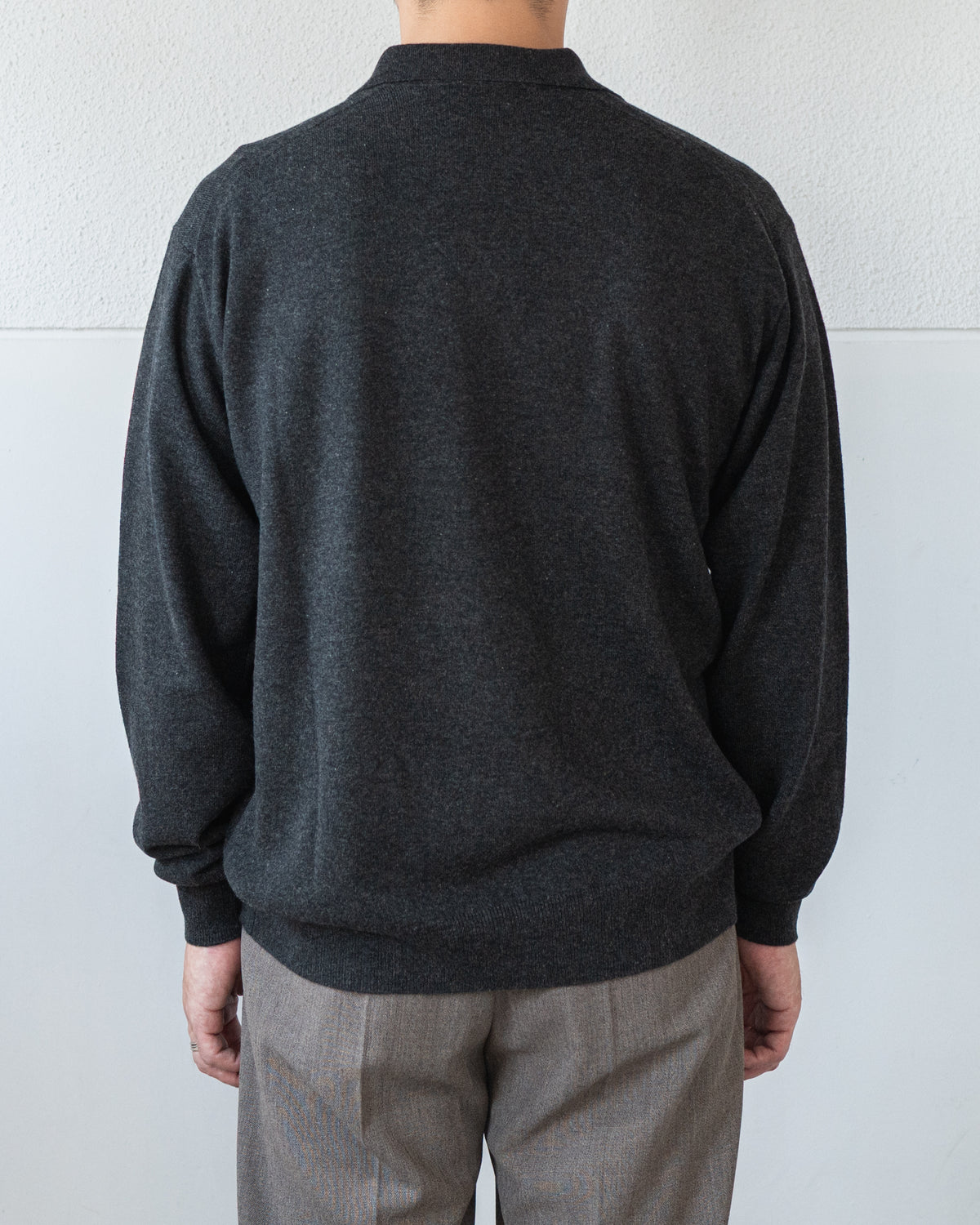 CASHMERE KNIT SKIPPER PULLOVER