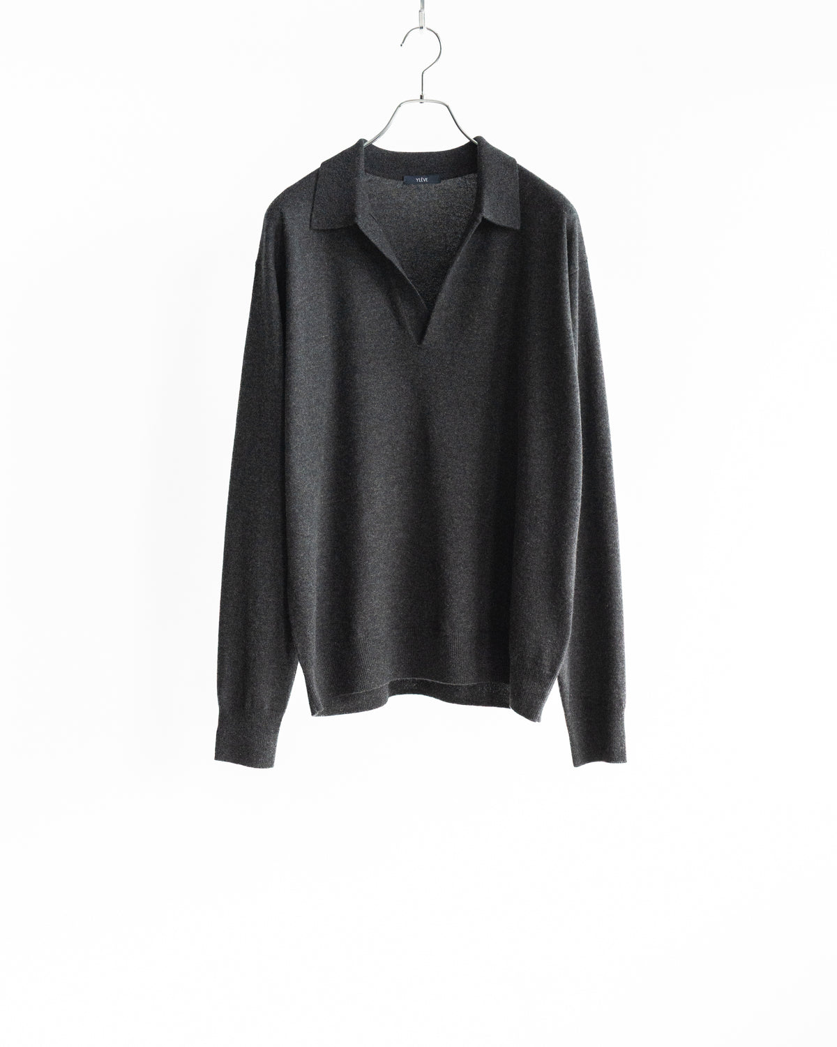 CASHMERE KNIT SKIPPER PULLOVER