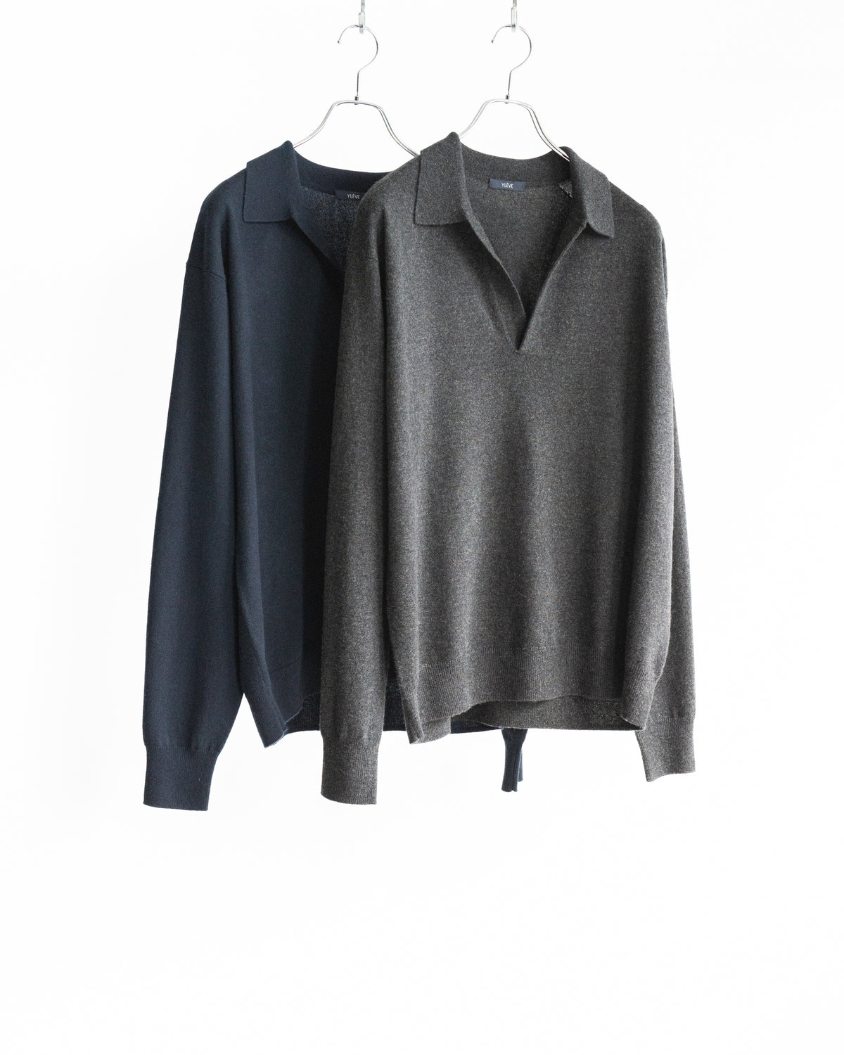 CASHMERE KNIT SKIPPER PULLOVER