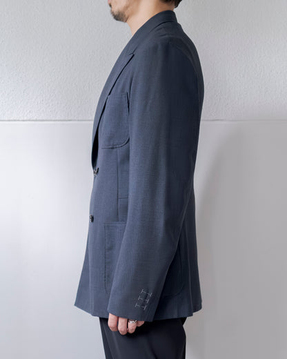 HIGH TWIST WOOL DOUBLE JACKET