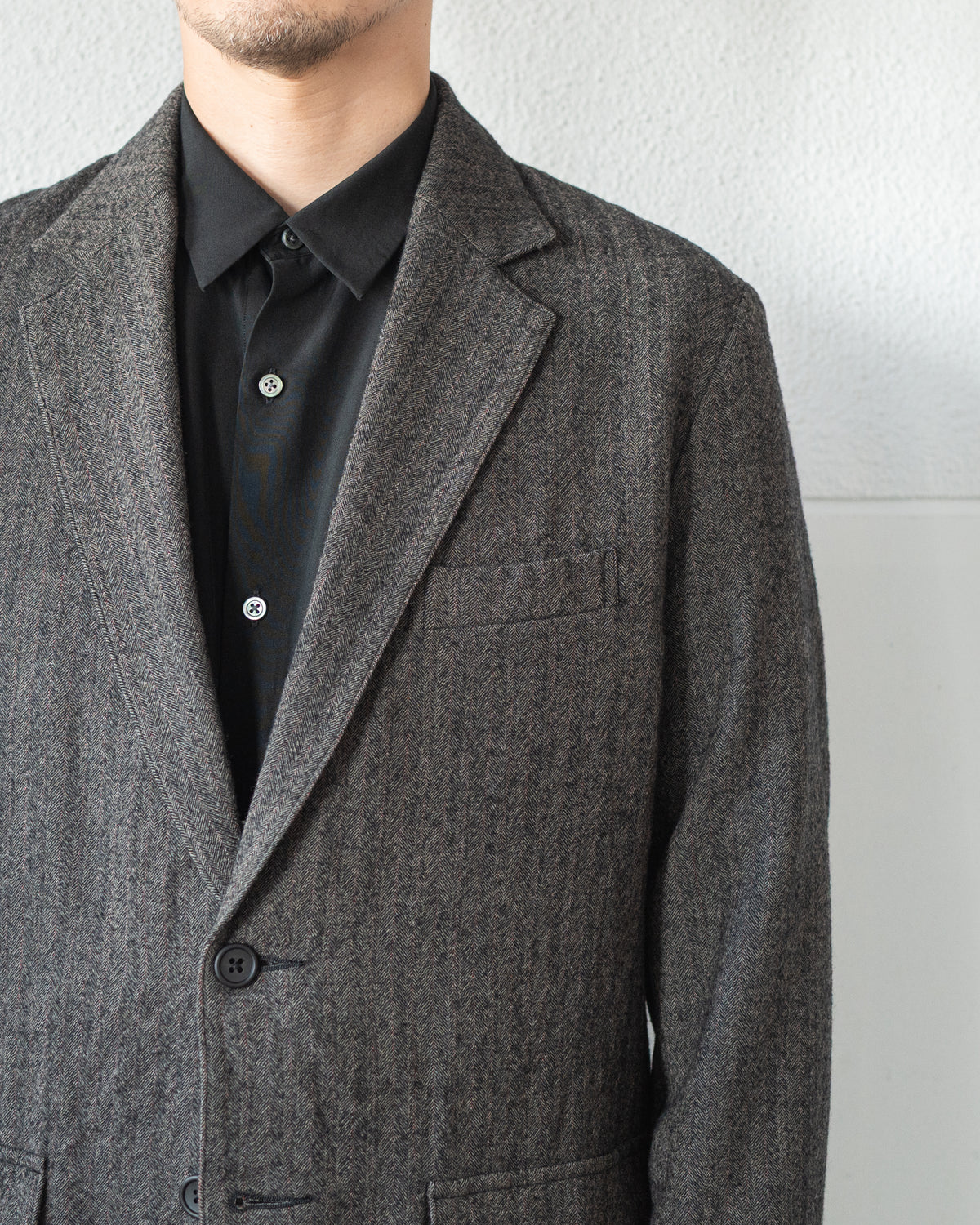 DOBBY STRIPE 2B JACKET