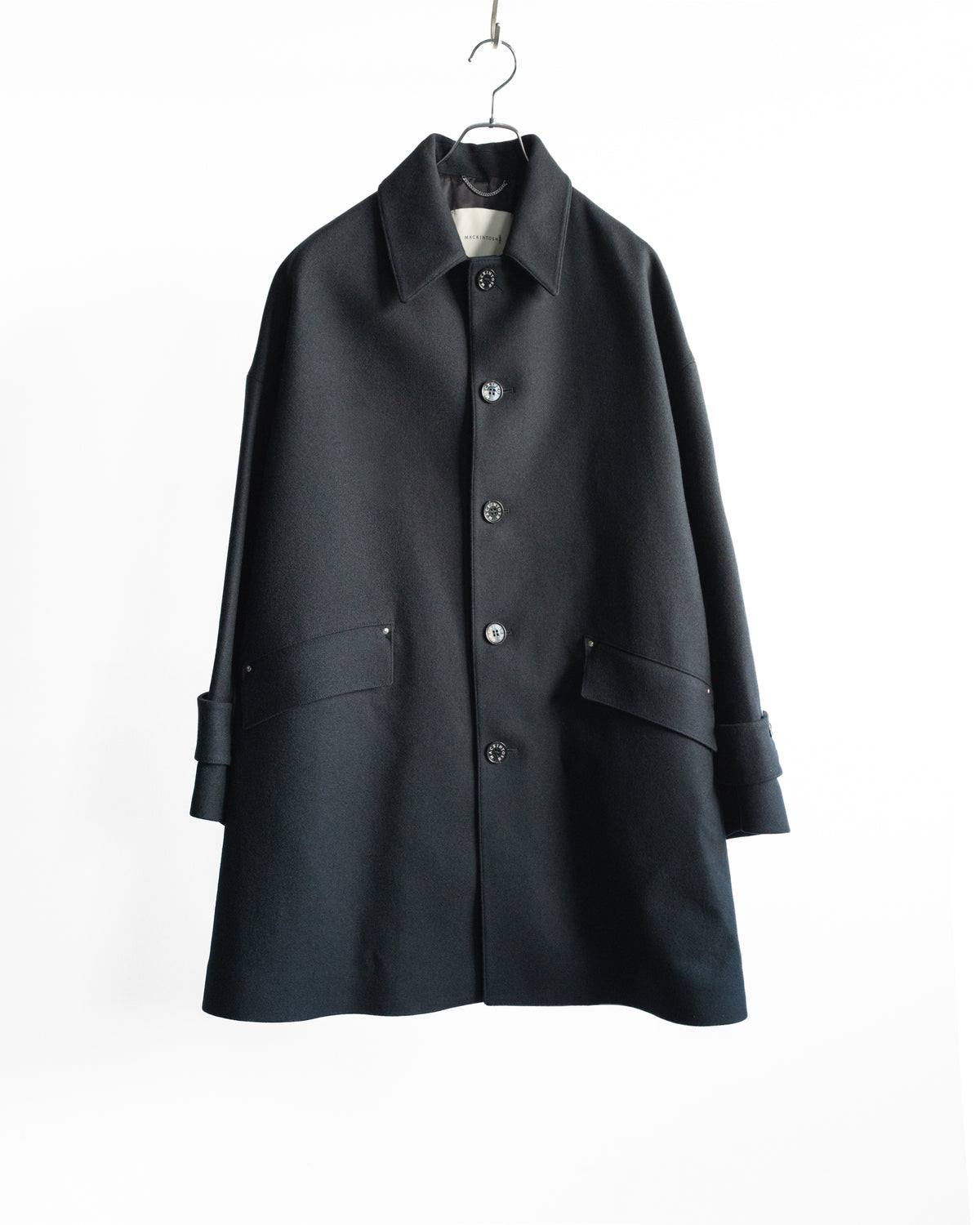 HUMBIE WOOL MELTON COAT