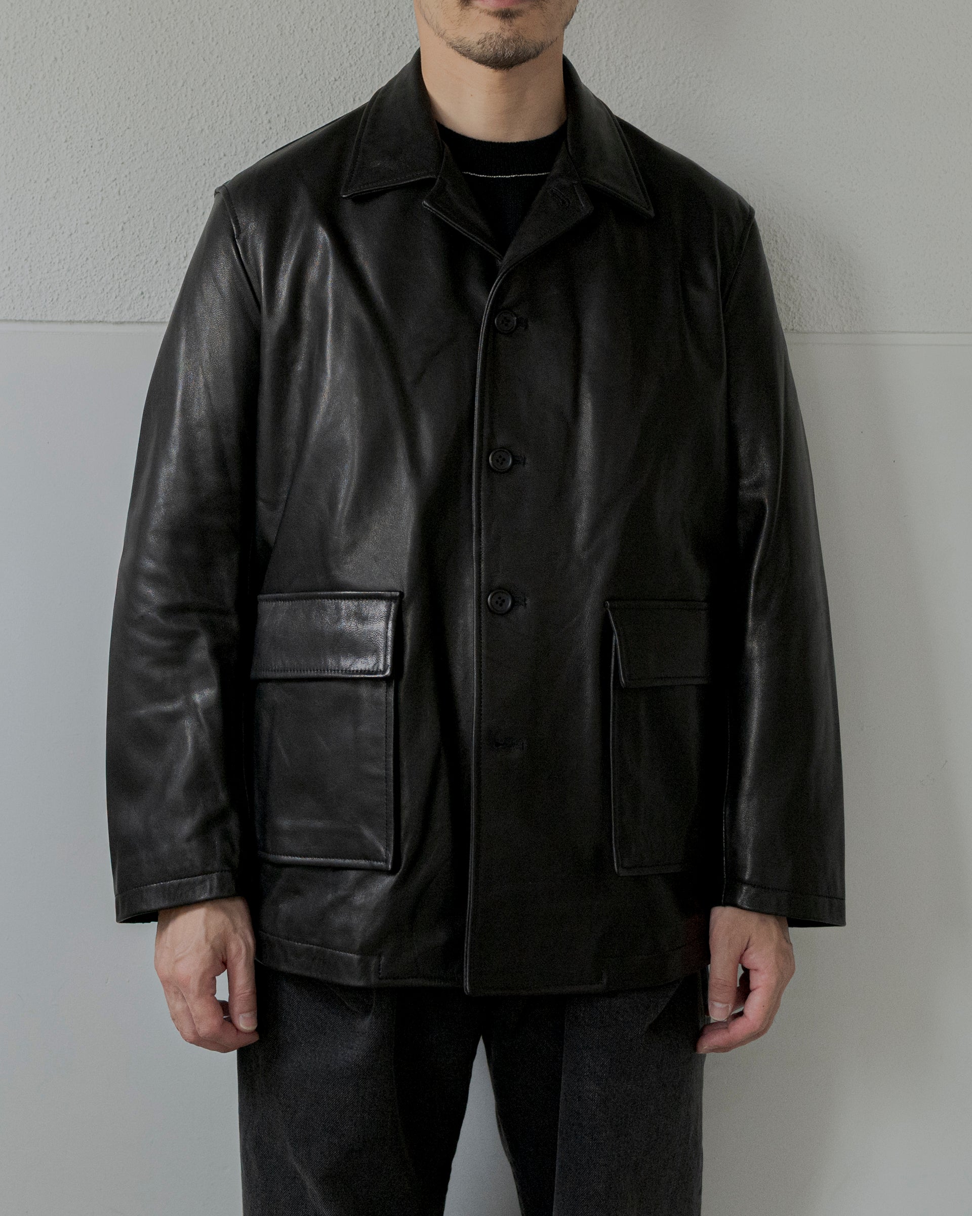 SOFT LEATHER WORK JACKET – STORE N