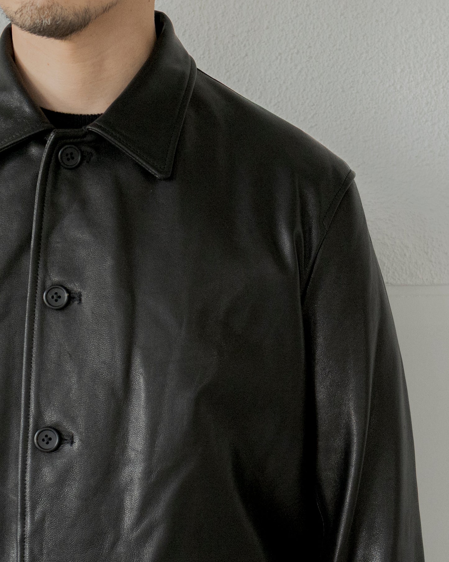 SOFT LEATHER WORK JACKET