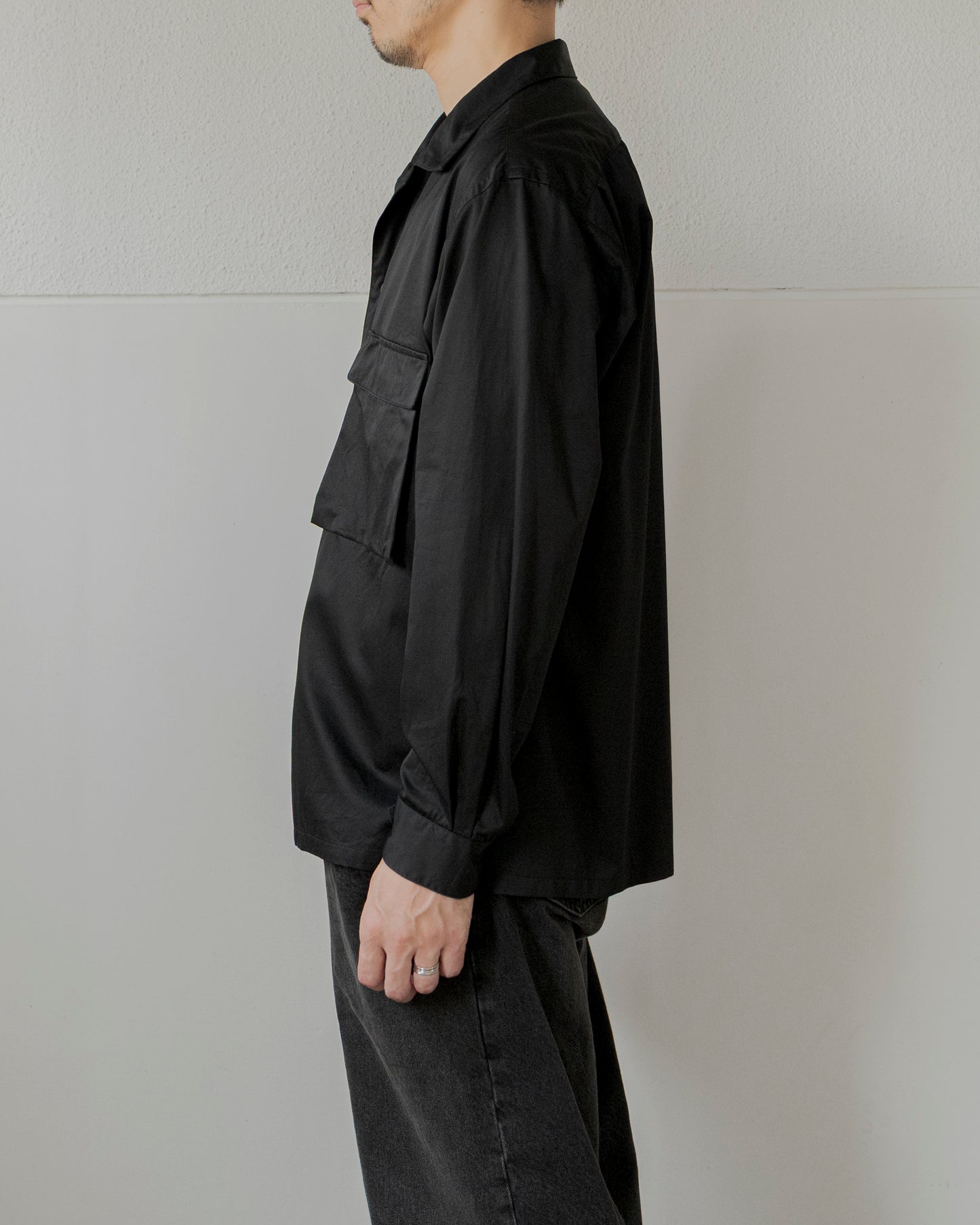 FINE COTTON TWILL WORK SHIRT