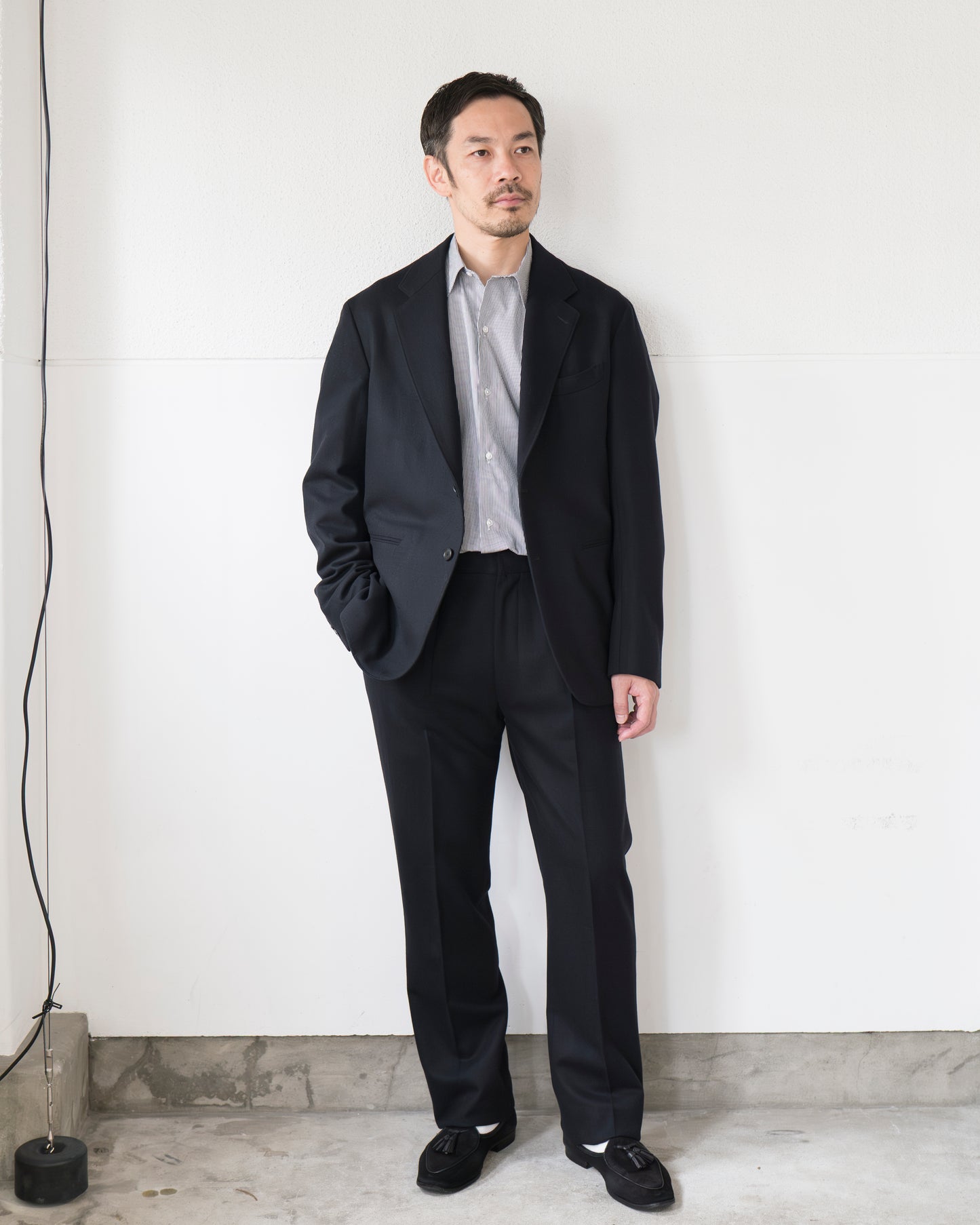 STEVE WOOL FLANNEL 2B JACKET