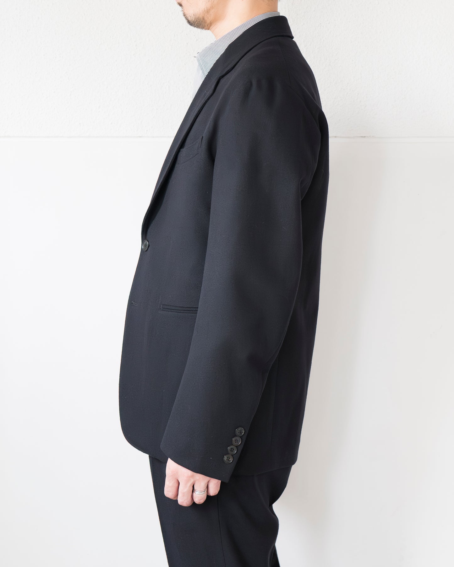 STEVE WOOL FLANNEL 2B JACKET