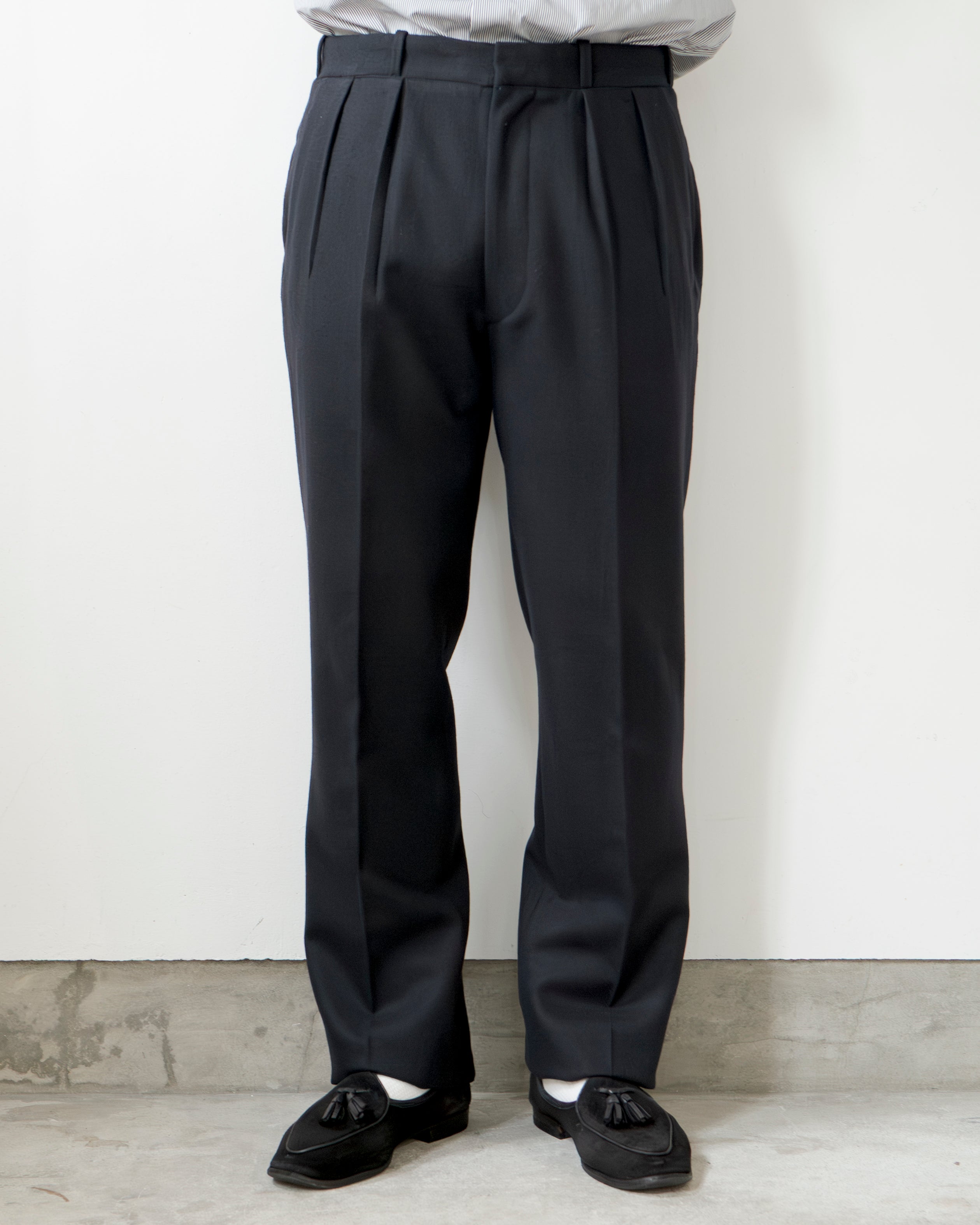 パンツ HEUGN FREDDIE WOOL FLANNEL 2P TROUSERS FREDDIE WOOL FLANNEL 2P TROUSERS – STORE N