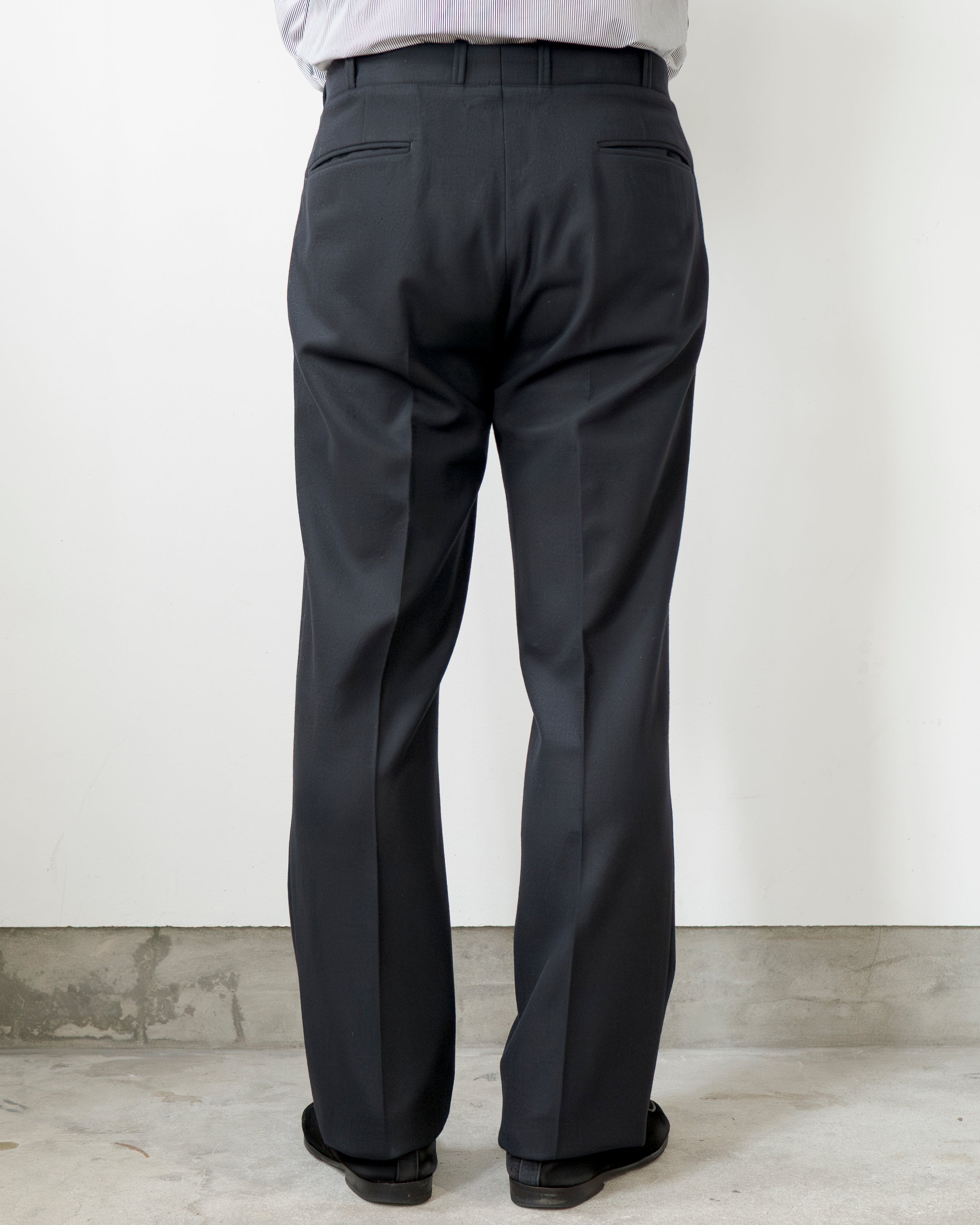 FREDDIE WOOL FLANNEL 2P TROUSERS – STORE N