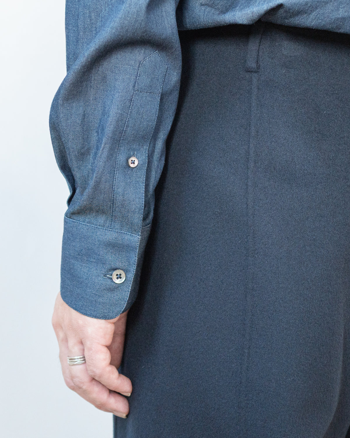 NEW WORK DENIM SHIRT