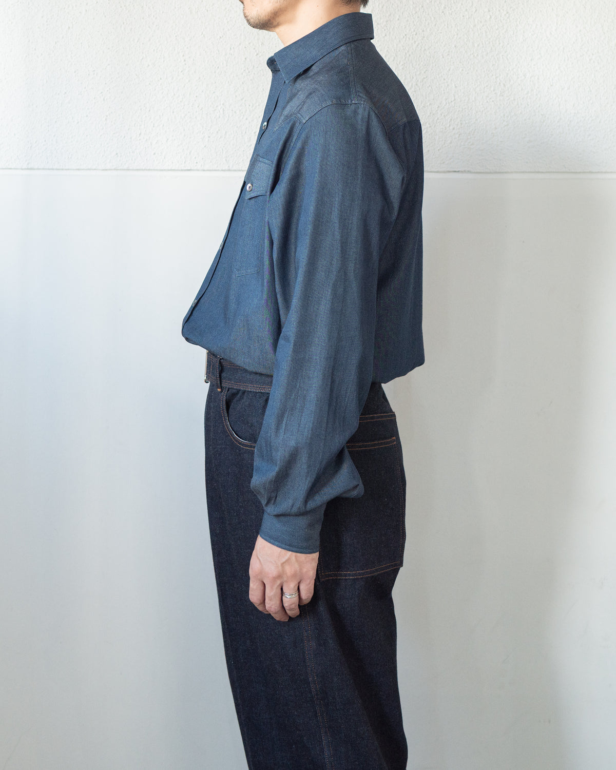 CHEMISE COWBOY DENIM SHIRT