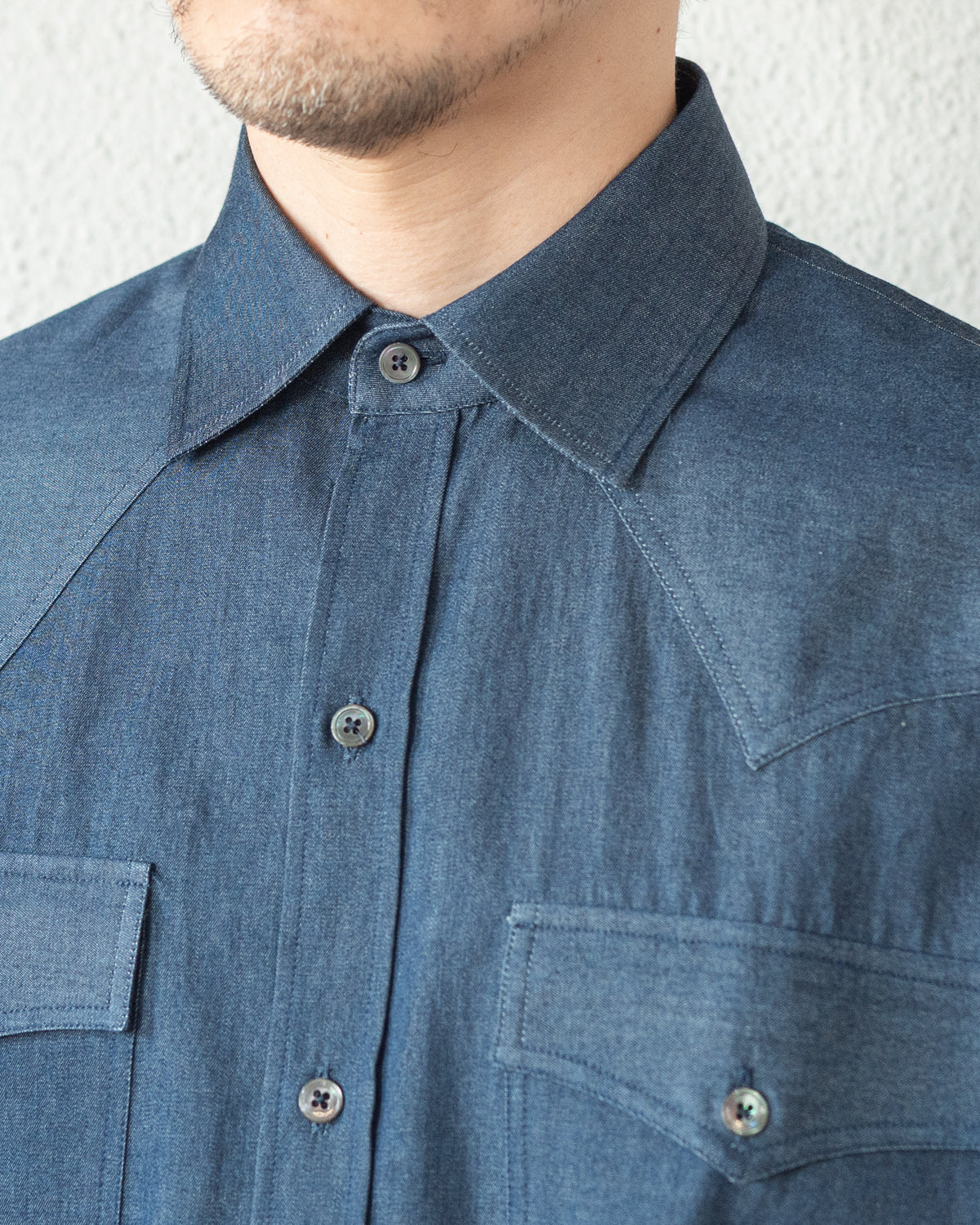 CHEMISE COWBOY DENIM SHIRT