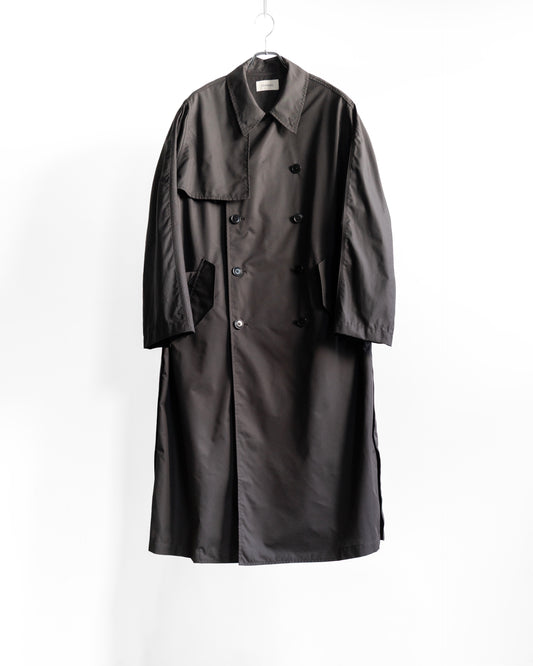 LIGHT TRENCH COAT IN WATER REPELLENT COTTON GABARDINE