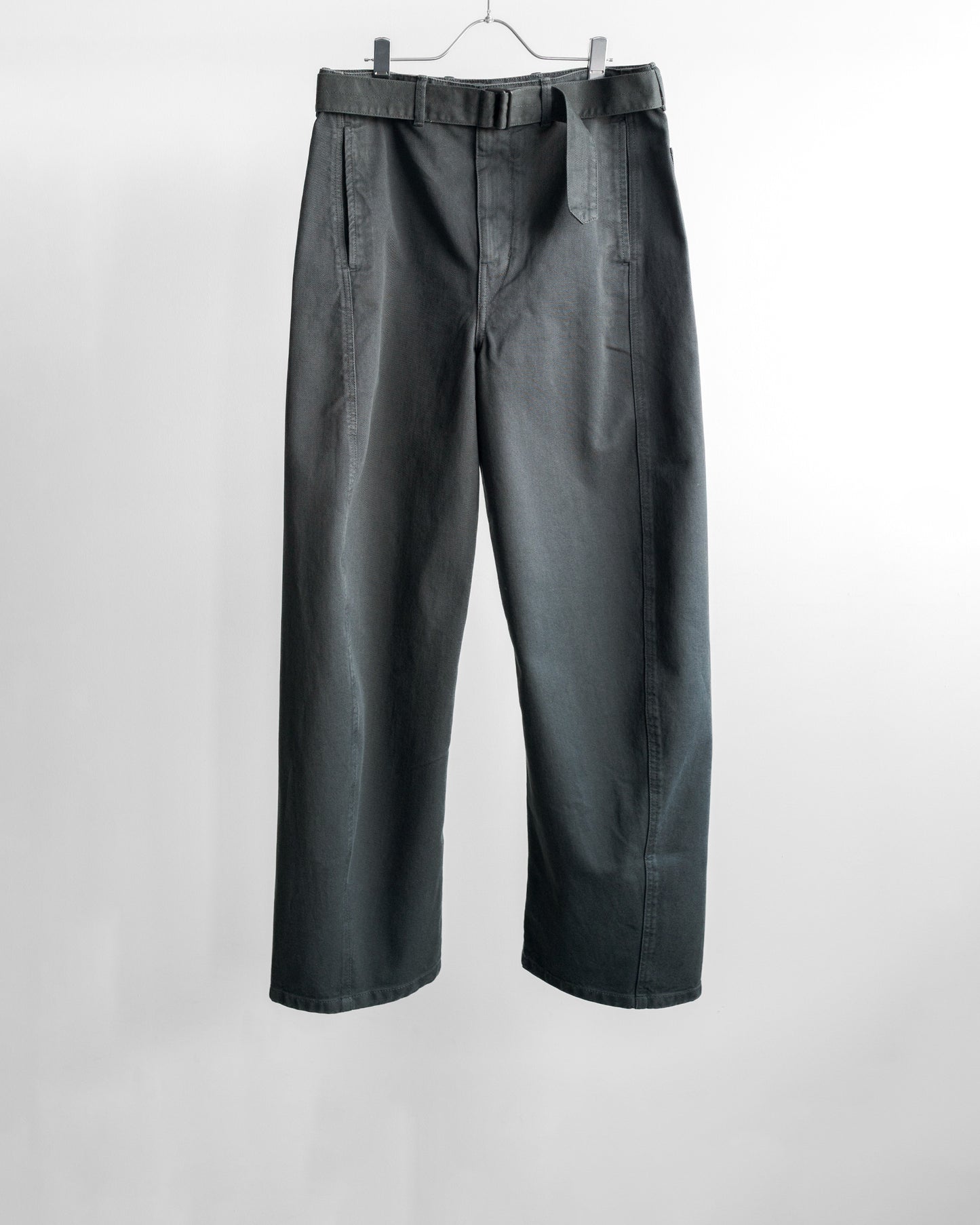 TWISTED BELTED PANTS